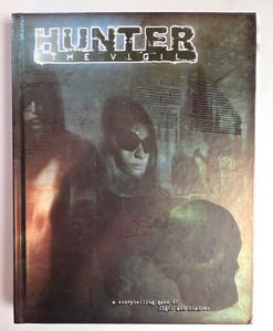 Hunter: the Vigil thick core rpg rulebook FREE US MEDIA MAIL