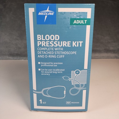 #ad Medline Professional Adult Blood Pressure Kit MDS9300 Stethoscope amp; D Ring Cuff $19.88