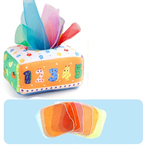 Montessori Toys Magic Tissue Box Baby Educational Learning Activity Sensory Toy - Picture 9 of 13