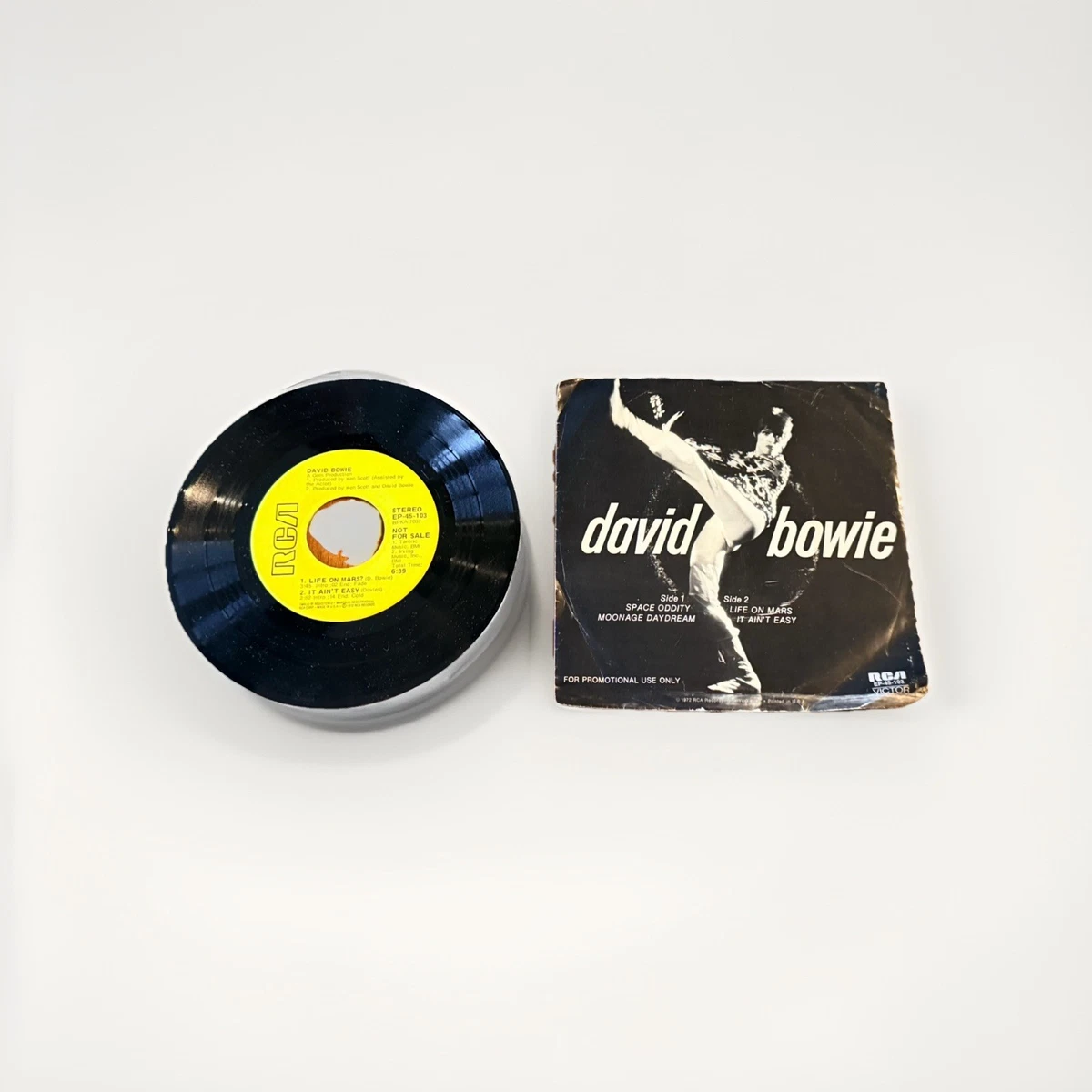 見本盤promo ７インチ　スパイダーズ・フロム・マース　デヴィッド・ボウイ David Bowie Promo Vinyl Records for sale | eBay