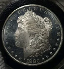 1880-s  Morgan Silver Dollar Brilliant Uncirculated DMPL ULTRA FROSTY