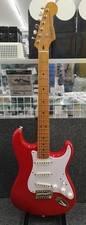 Squier Classic Vibe 50S Strat Maple Neck Fiesta Red Guitar Used
