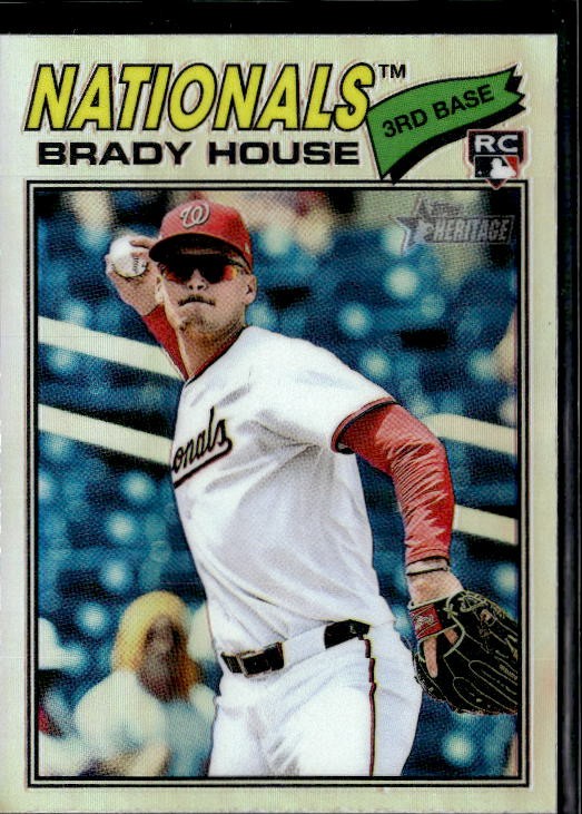 2026 Topps Heritage #153 Brady House Chrome Refractors
