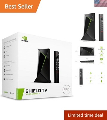 SHIELD Android TV Pro Streaming Media Player; 4K HDR movies