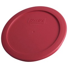 Pyrex 7201-PC 4-Cup Sangria Dark Red Food Storage Lid - Made in USA