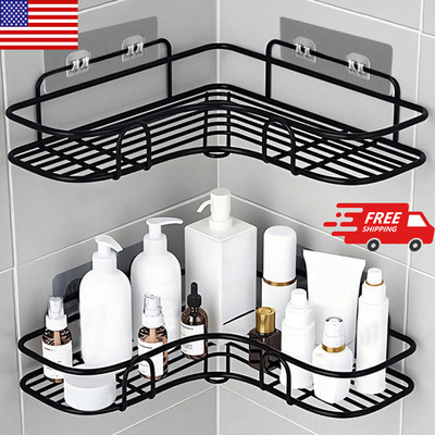 Bathroom Kitchen Triangle Corner Rack: Wear-Resistant Dorm Utility Storage Rack