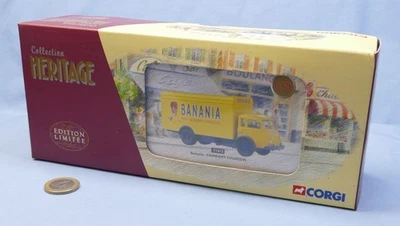 Corgi Collection Héritage réf 71412: Fainéant Fourgon Banania ... (Boîte vide) - Photo 1/3