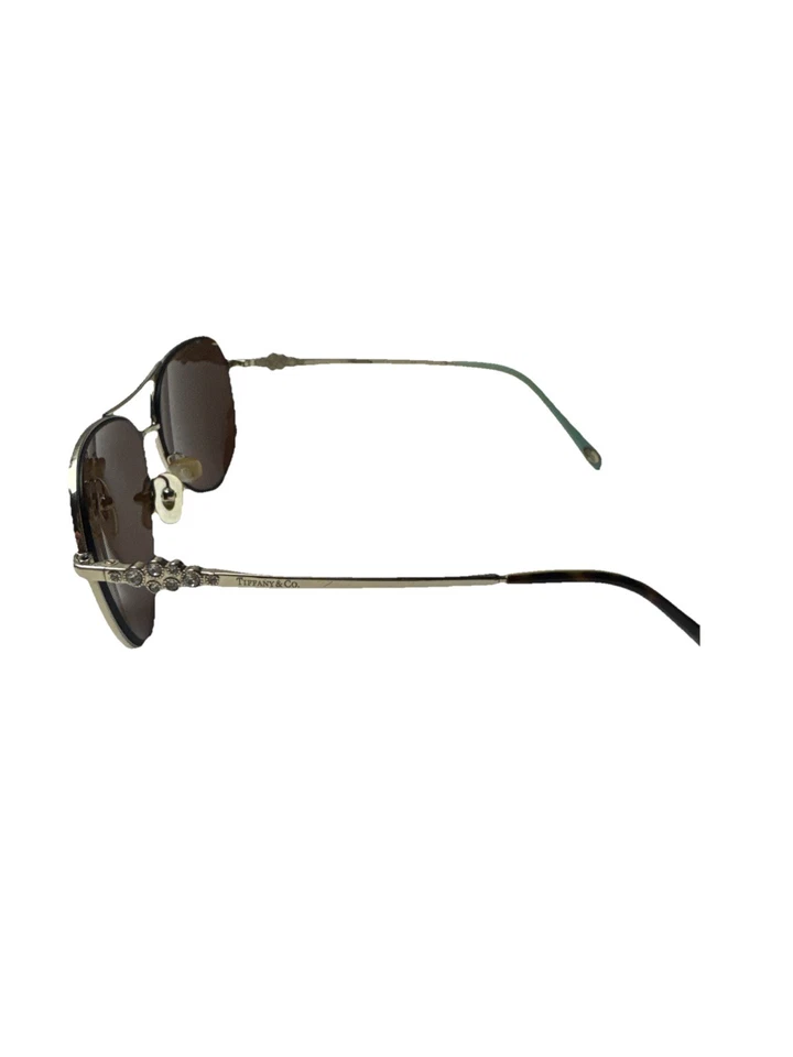 Gafas de sol Tiffany & Co. TF 3052B doradas aviador marco solamente Foto 4 de 4