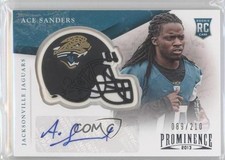 2013 Panini Prominence Rookie Helmet Signatures 89/210 Ace Sanders #103 Auto 0f8