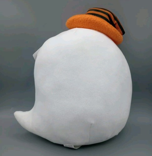 Halloween White Ghost w Witch Hat Plush Fall Plush Figure Pillow Kids Room Decor - Foto 4 di 8