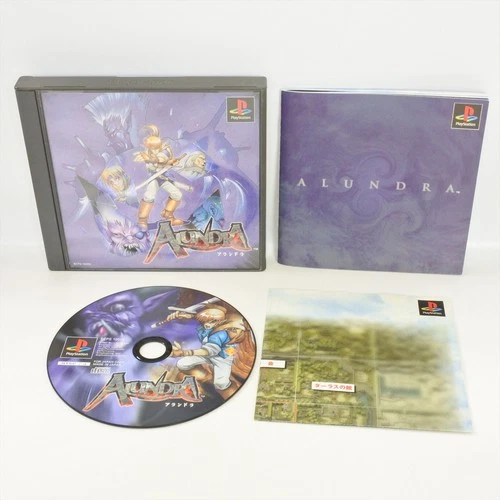 ALUNDRA PS1 Playstation For JP System 0792 p1