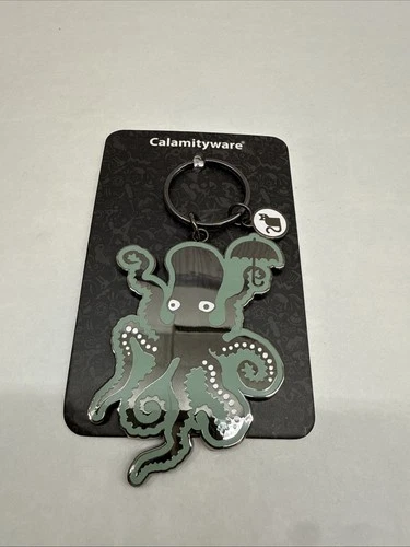Calamityware Stay Dry Octopi Keychain