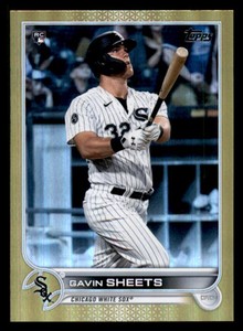 2022 Topps Gavin Sheets Gold Foil Parallel Rookie RC #12 Baseball Card