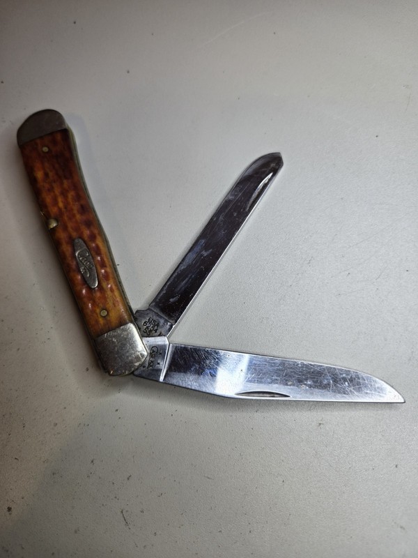 Case XX Trapper Vintage Folding Pocket Knife 