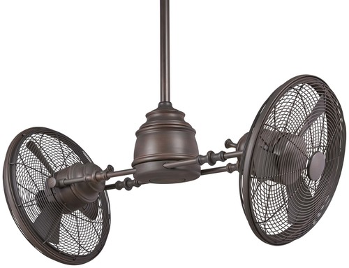 MinkaAire Vintage Gyro Vintage Gyro 42" Sweep 6 Blade Twin Turbo - Picture 2 of 7