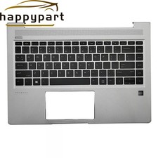 New For HP ProBook 440 G8 445 G8 M23770-001 Palmrest Keyboard Non-Backlit Silver