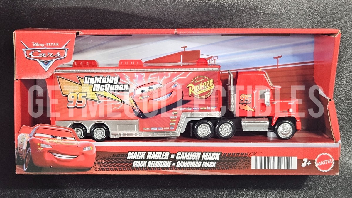 DISNEY PIXAR CARS 1 MACK HAULER WHITE HAT NEW PACKAGE 2026 SAVE 6