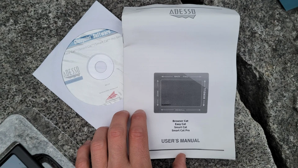 Adesso Cirque Easy Cat 2 Button Glidepoint Touchpad (USB) GP-160UB Windows 10/11 - Image 4 of 4