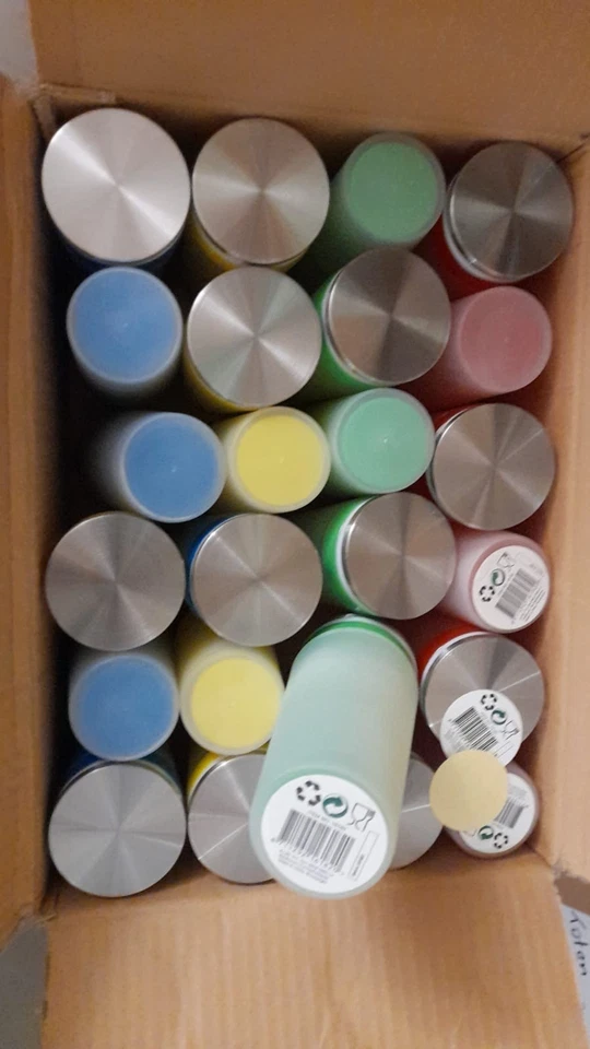 Wintersaison -Thermobecher mit Schraubdeckel Konvolut 24 Stück Konvolut