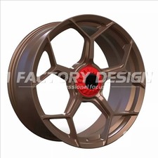 1pc Custom Bronze Forged Wheels Rims For Lamborghini Huracan Evo Lp640 Lp580