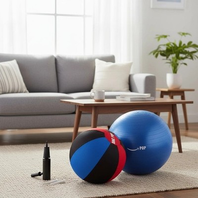Portable Herding Ball Kit for Large Dogs & Horses - 25'' with Washable Cover