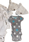 JC !WOW! Lot of Baby Girl PREEMIE Carter's & Gap Bodysuits & Outfit & Hats — photo 3