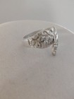 Vintage Natimex Mexico 925 Sterling Silver Nugget Band Ring Size 6 MF-33 Signed — photo 8