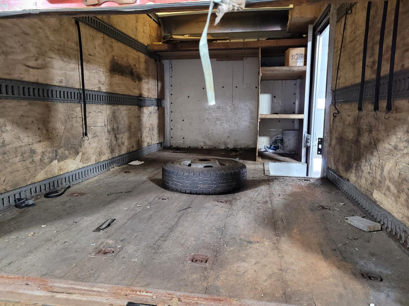 14' BOX VAN W/SIDE DOOR & TOMMY LIFT GATE OFF OF EXPRESS 3500 DUALLY  thumbnail 10