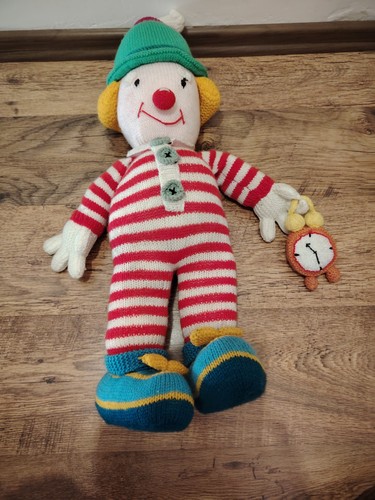 Mr Fortywinks Jean Greenhowe Strickpuppe rote Nase Gang Clown Wecker Kerze