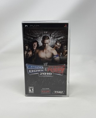 WWE Smackdown vs Raw 2010 PlayStation Portable Sony PSP Complete CIB Authentic