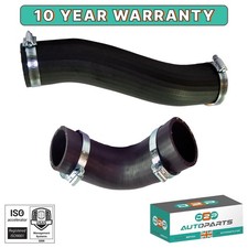 2 PCS INTERCOOLER TURBO BOOST HOSE PIPES FOR JAGUAR X-TYPE 2.0D 2.2D (2003-2009)