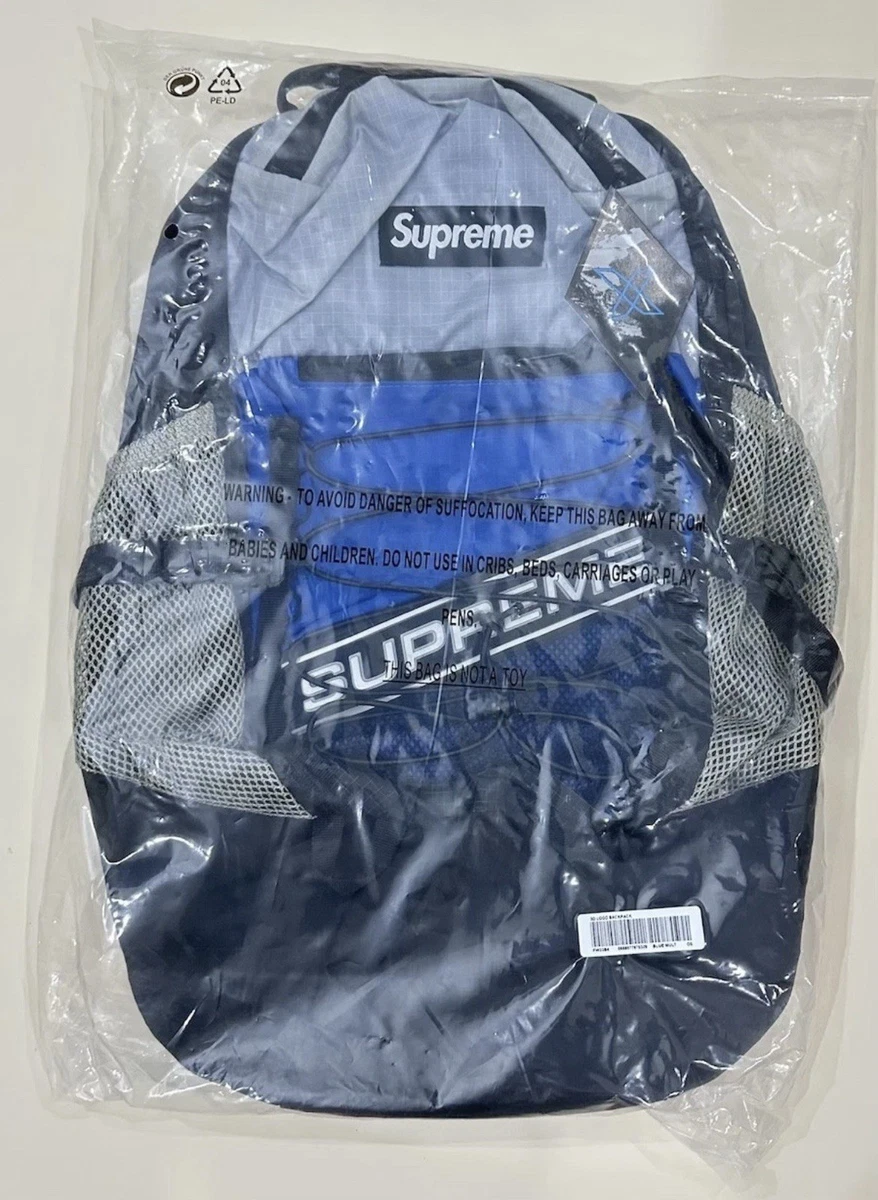 Supreme Backpack Blue Bags for Men for sale - eBay