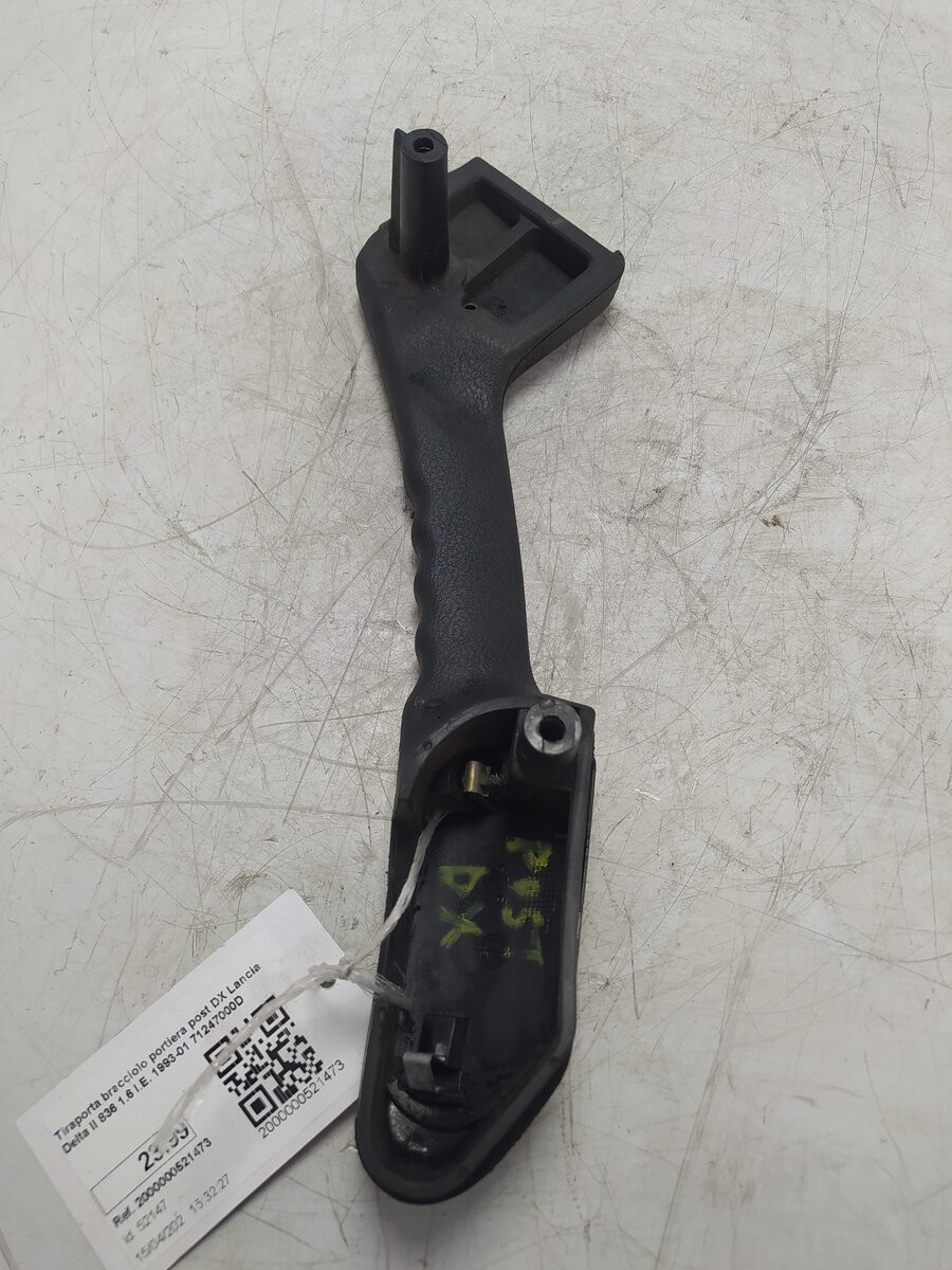 Tiraporta bracciolo portiera post DX Lancia Delta II 836 1.6 - Usato Garantito