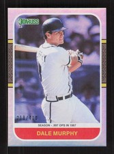 Dale Murphy 2021 Donruss Season Stat Line #/400 #255