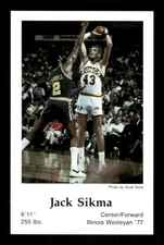1983-84 Seattle Supersonics Police #8 Jack Sikma NM-NMMT clean BXCP55