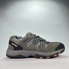 Hi-Tec Florence Low Gray Lace Up Waterproof Outdoor Hiking Shoes Women's Size 9M