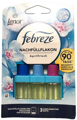 Febreze Air Freshener 3Volution Lenor April Fresh Refill 20ml