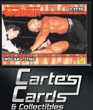 Hulk Hogan  Sting 1999 Topps WCW/nWo Nitro S2 Stickers