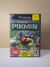 Pikmin (Nintendo GameCube, 2001), no manual, blockbuster case