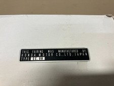 Adesivo tetto Honda CB1100 R -82 -83