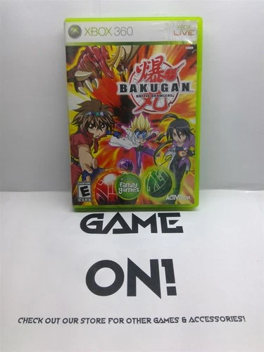 Bakugan Battle Brawlers (Xbox 360, 2009) Complete w/ Manual - Fast Free Ship
