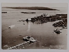 Norway Oslofjord aerial view Postcard