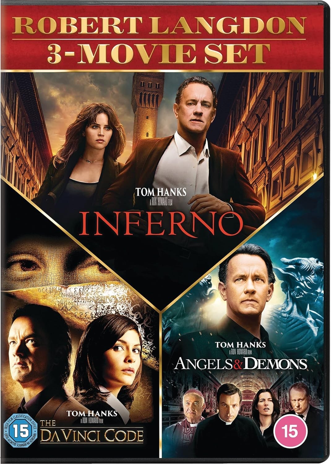 The Da Vinci Code / Angels & Demons / Inferno (DVD) **NEW**