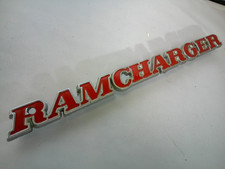 Clean 1974 - 1980 Dodge Ramcharger Emblem Nameplate Badge Insignia Logo