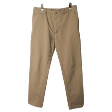 nanamica 17AW Alphadry Club Pants Khaki Beige Size 34 Tapered Polyester F/S