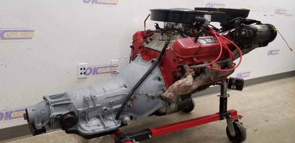 400 6.6L ENGINE TH400 TURBO 400 TRANS 1969 BUICK GRAN SPORT GS GS400 DROPOUT  - Image 4 of 4