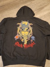 Brand New Men's Medium Dark Knight Hoodie NWT Batman Sweatshirt