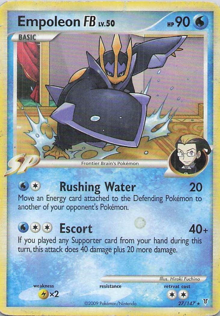 Empoleon FB Rare Supreme Victors 27 DMG