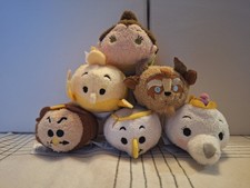 Disney Tsum Tsum Beauty and the Beast Plush Toy Set of 6