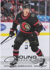 2025-26 Upper Deck Mvp - SP Rookies Donovan Sebrango, Donovan Sebrango #229 (RC)